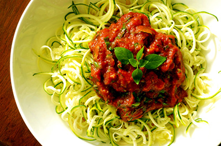 Fideos de zucchini (sin harina)